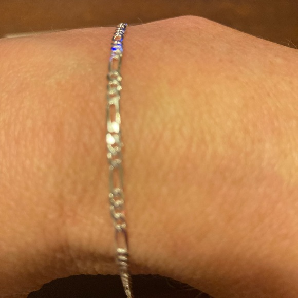 Girls Sterling Silver Bracelet - Picture 4 of 4